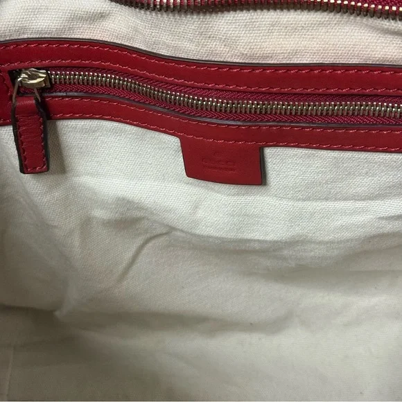 Gucci GG 2 way  leather tote bag - Picture 17 of 17